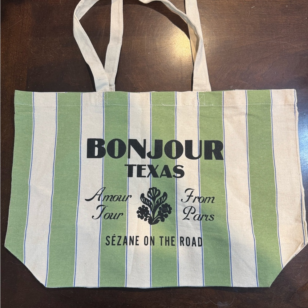 Sezane canvas tote